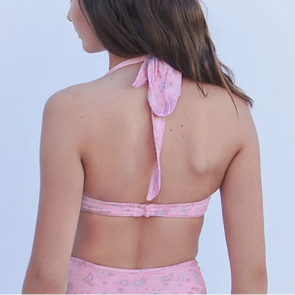 New! Frankies Bikinis Victorias Secret Estella Paisley Bikini Top 31036